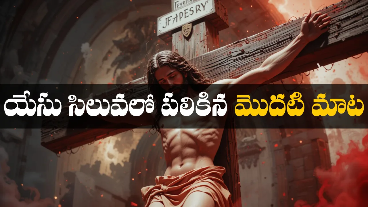 jesus 1st word telugu